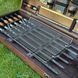 Набор шампуров Elite BBQ Set в деревянном кейсе. Подарочный набор для пикника KS-7501 фото 8
