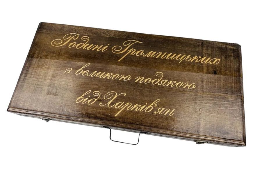 Набор шампуров The Gentleman&rsquo;s Grill в деревянном кейсе. Подарочный набор для пикника KS-7513 фото
