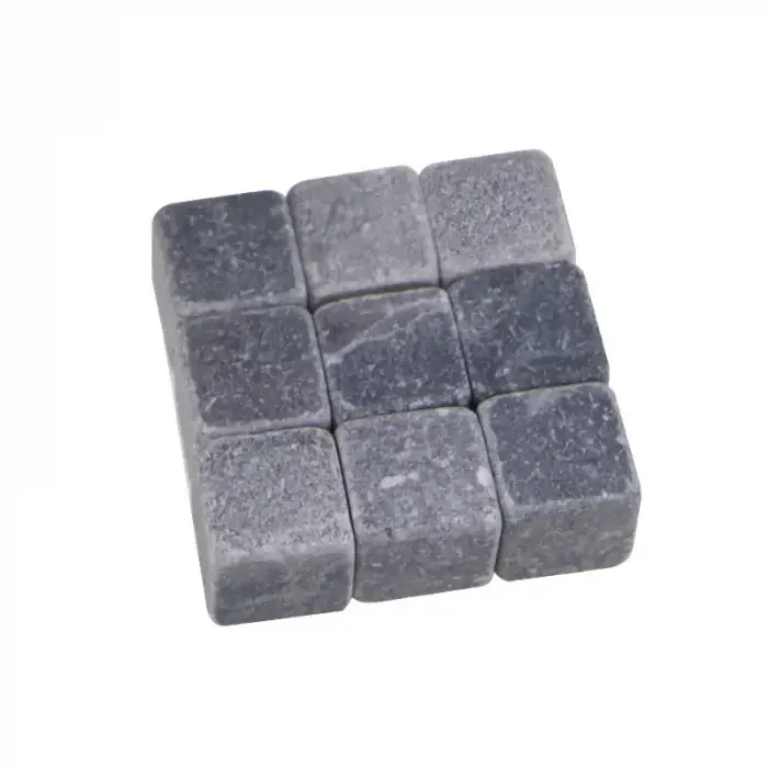 Камені для охолодження віскі багаторазові Whiskey Stone, 9 шт WS-009 фото