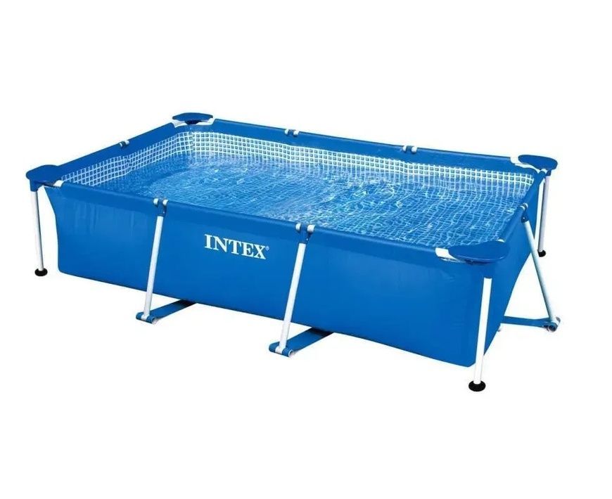 Прямоугольный каркасный бассейн Intex 28271 260&times;160&times;65 см для двора и дачи 28271 фото